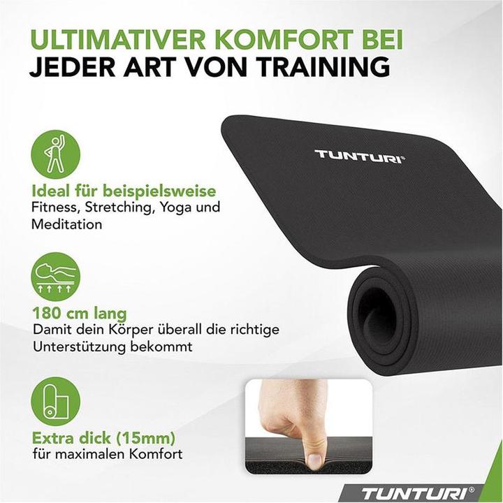 Produktbild Tunturi NBR Fitness Matte (15 mm)