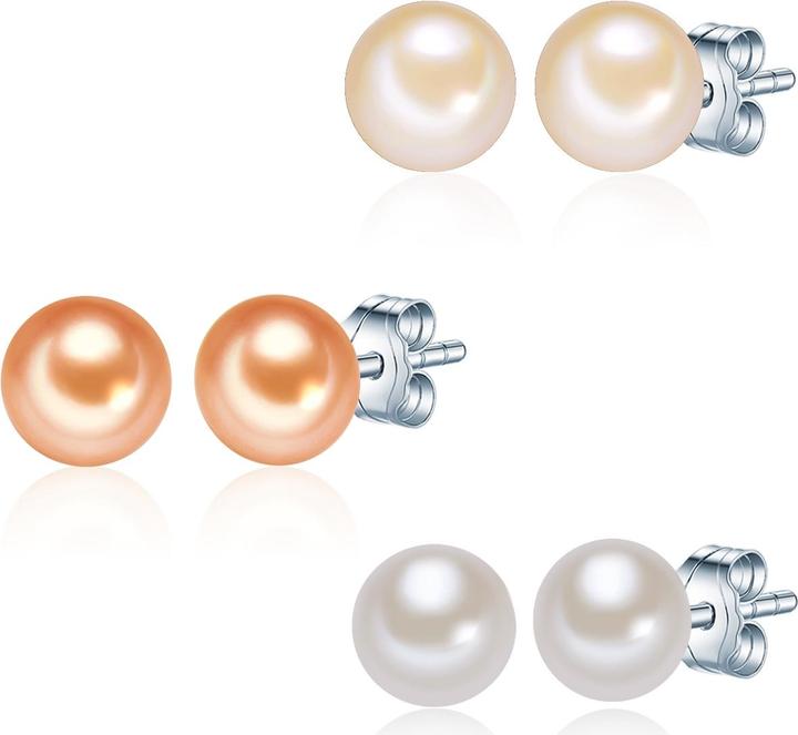 Produktbild Valero Pearls Damen Sterling Silber Süsswasser-Zuchtperle silber - 3350 (Sterling Silber 100%)