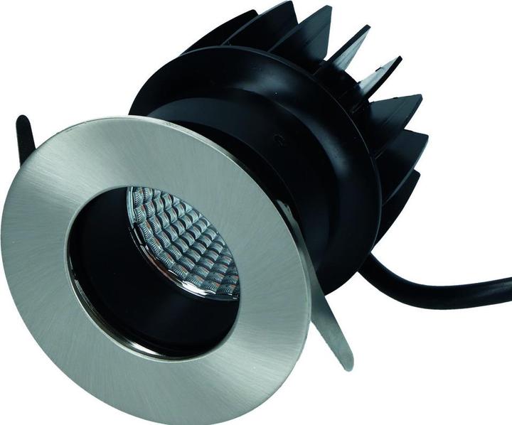 Immagine prodotto Halemeier Set completo lampada incassate LED Lugano ottica acciaio (382 lm)