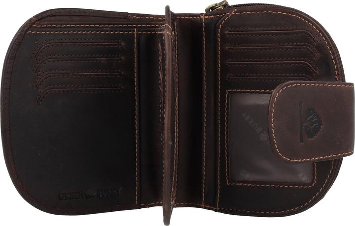 Immagine prodotto Greenburry Portafoglio Tornado con protezione RFID in pelle 14 cm