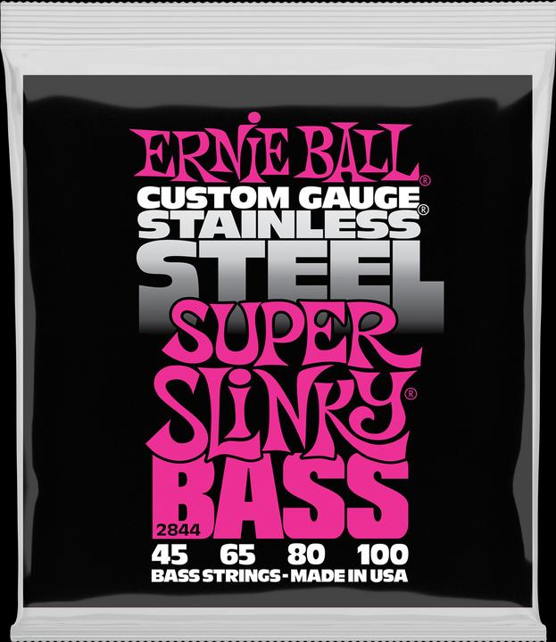 Ernie Ball Slinky Super (4 x, Electric bass, 0.10")