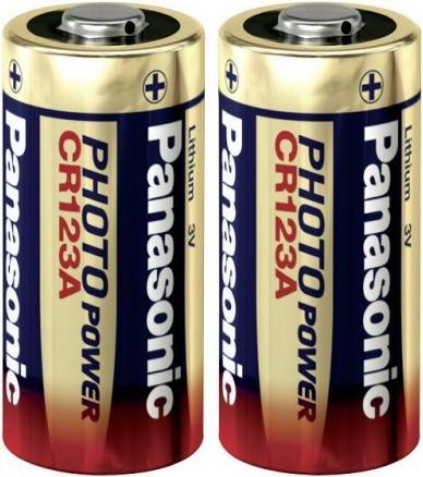 Immagine prodotto Panasonic Foto Litio CR123 (2 pz., CR123A, 1400 mAh)