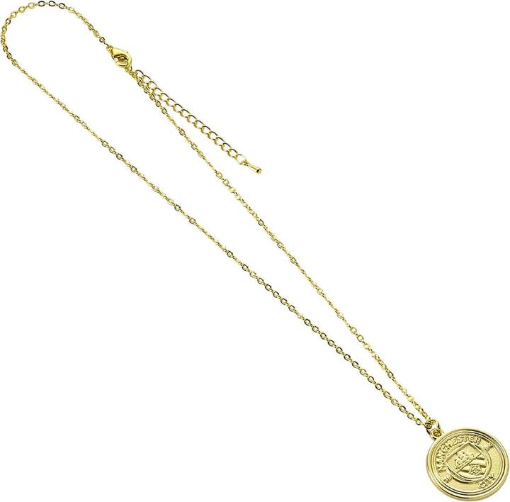 Immagine prodotto Manchester City FC Color Oro Stemma Collana e Ciondolo (100% materiale sintetico)