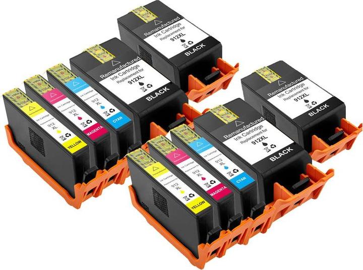 Produktbild Hermex Alternative Tintenpatrone zu HP 912 XL (BK, Color)