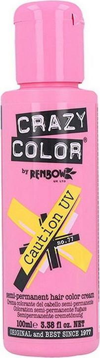 Image du produit Crazy Color Crème colorante capillaire semi-permanente Caution UV 100ml (77)