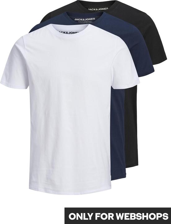 Immagine prodotto Jack & Jones Jjeorganic Basic Tee Ss O-Ne 3pk Mp Noos (XS)