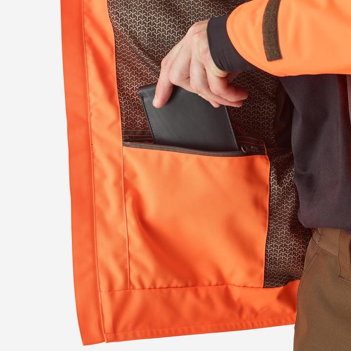 Produktbild Solognac Jagdjacke Regenjacke Renfort 900 orange (L)