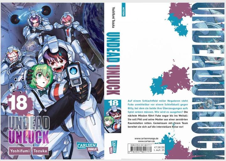 Actual product image Undead Unluck 18 (German, Yoshifumi Tozuka, 2025)
