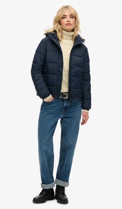 Produktbild Superdry Daunenjacke mit Kapuze, Damen (M)
