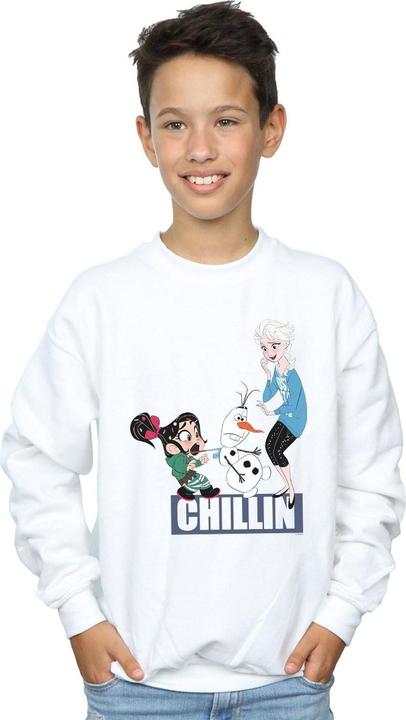 Immagine prodotto Disney Wreck It Ralph Elsa And Vanellope Felpa Ragazzi (152, 158)