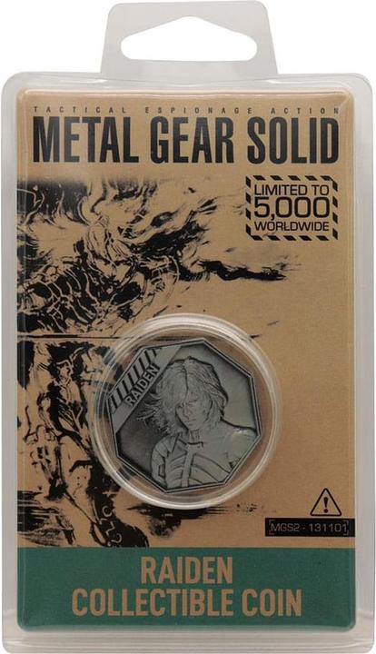 Image du produit Fanattik Metal Gear Solid 2 Pièce de collection Raiden Édition limitée