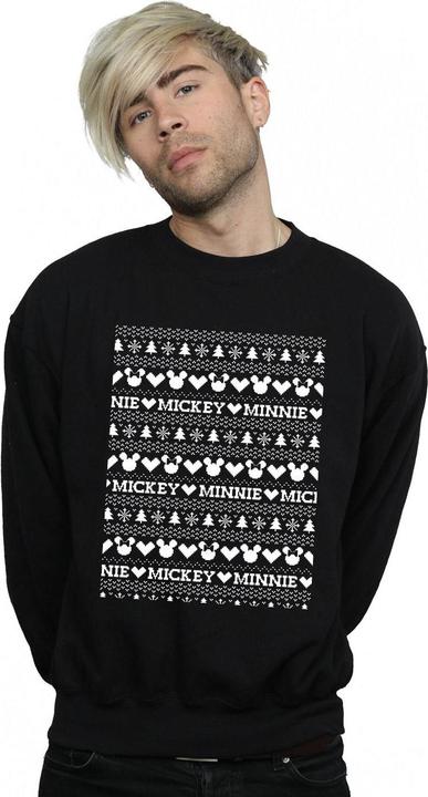 Produktbild Disney Mickey And Minnie Christmas Fair Isle Sweatshirt (M)