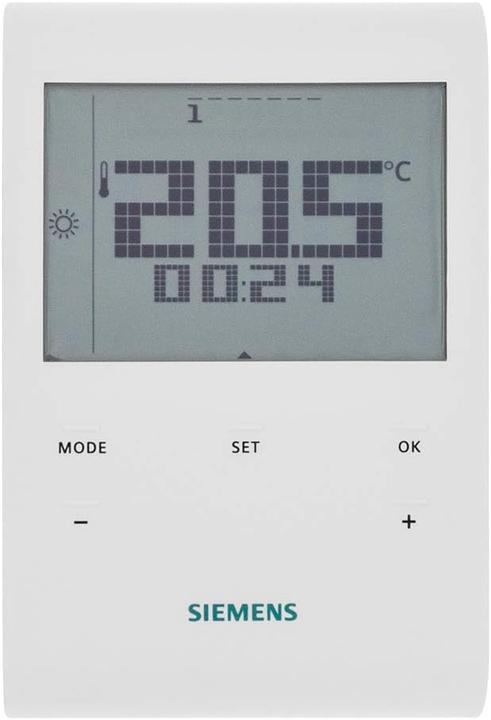 Produktbild Siemens RDE100 Raumthermostat mit Zeitschaltprogramm
