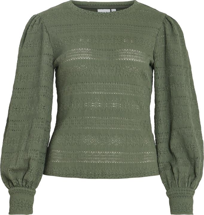 Vila Rundhals Oberteil mit langen Ärmeln (XL)