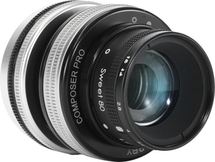 Actual product image Lensbaby Composer Pro II incl. Sweet 80 mm f/2.8-22 (Micro Four Thirds, full size)