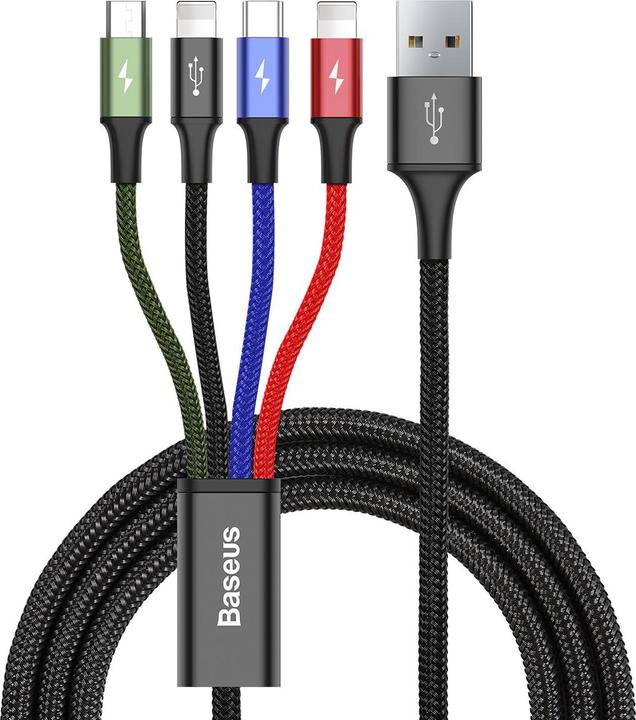 Baseus 4in1 (1.20 m, USB 2.0)