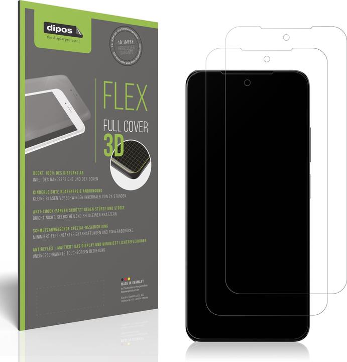 Actual product image Dipos Full Cover Screen Protector Matte (1 Piece, Xiaomi Redmi Note 12S)