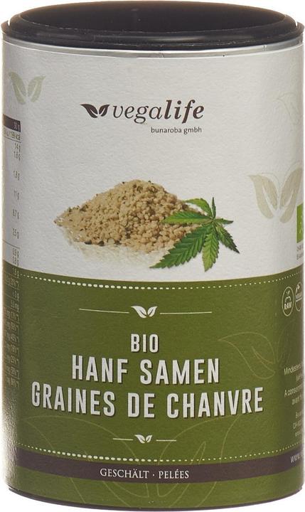 Produktbild vegalife Hanf Samen geschält (230 g)