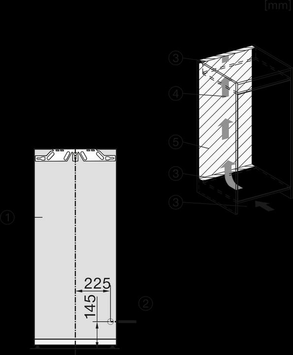 Image du produit Miele Réfrigérateur K 7447 C (223 l)