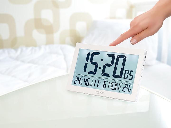 Image du produit Infactory Horloge radiopilotée XL