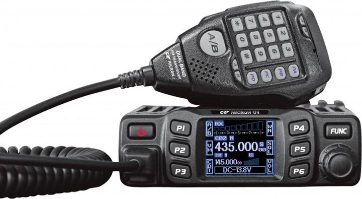 Actual product image CRT Alpha Radio VHF/UHF CRT MICRON UV dual band 144-146 MHz - 430-440 MHz, 13.8 V DC, DTMF, Dual Watch, TOT