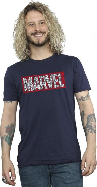 Immagine prodotto Comics Hearts Logo Maglietta Uomo (L)