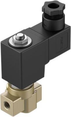 Actual product image Festo 2/2 Way Solenoid Valve, NC, G1/4", 4mm