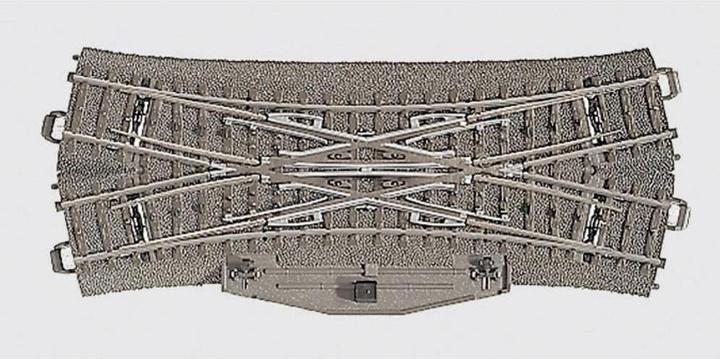 Märklin H0 C Track (con ballast) 24624 (Traccia H0)
