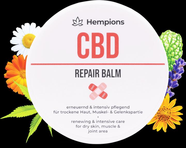Actual product image Hempions CBD Repair Balm (Body cream, 50 ml)
