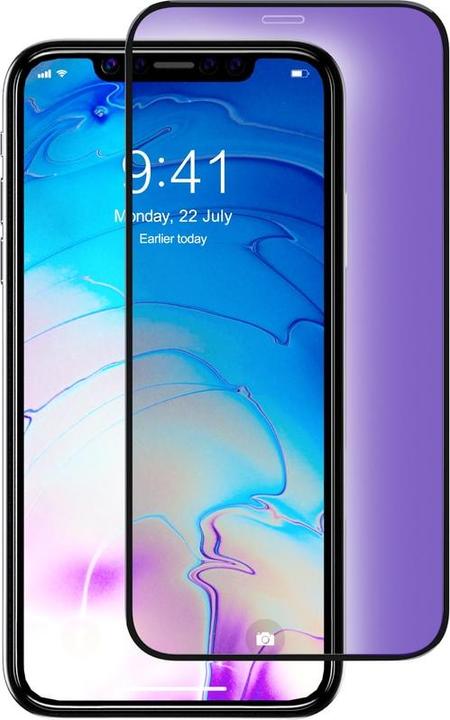 Actual product image Devia Van Entire View Anti-glare Tempered Glass iPhone 11 Pro black (1 Piece, Apple iPhone 11 Pro)