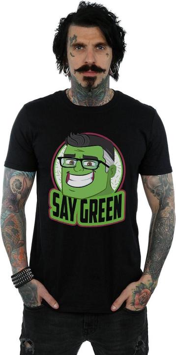 Immagine prodotto Avengers Endgame Hulk Say Green Maglietta Uomo (XXL)