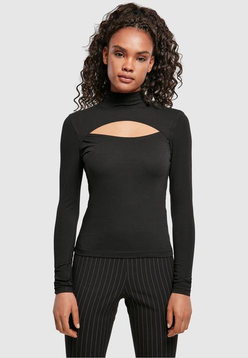 Image du produit Urban Classics Manches longues à col roulé avec découpes pour femmes (4XL)