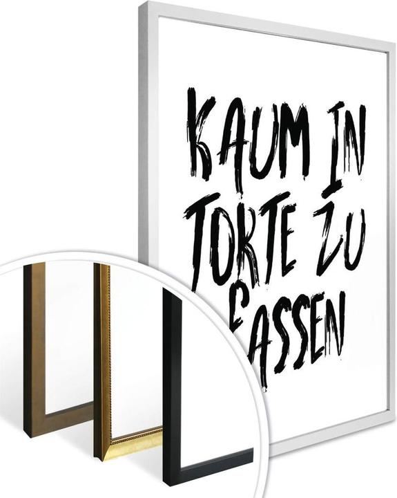 Produktbild Trenddeko Kaum in Torte zu fassen (24 x 30 cm)
