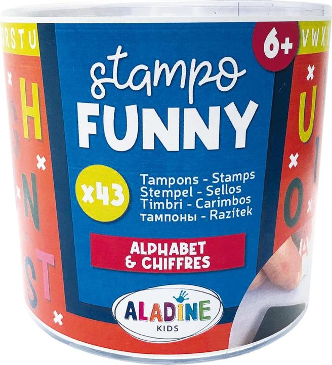 Actual product image Aladine Funny letters and numbers