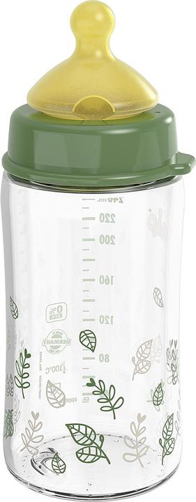 Actual product image NIP Wide Neck Bottle 'Cherry Green' Boy (240 ml)