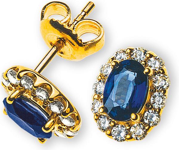 Produktbild Muau Ohrringe (750/18 K Gelbgold)