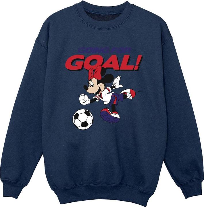 Produktbild Disney Minnie Mouse Going For Goal Sweatshirt Jungen (140, 146)