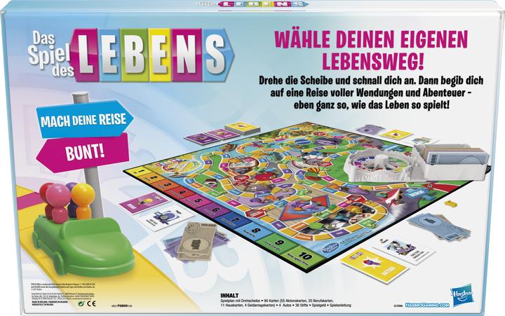 Immagine prodotto Hasbro Gaming Gioco della vita (Tedesco)