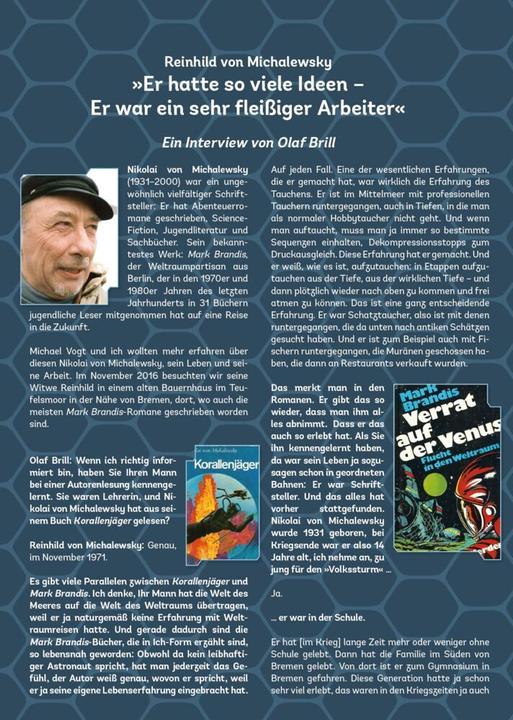 Immagine prodotto Panini Mark Brandis - Weltraumpartisanen (Tedesco, Michael Vogt, Nikolai von Michalewsky, 2018)