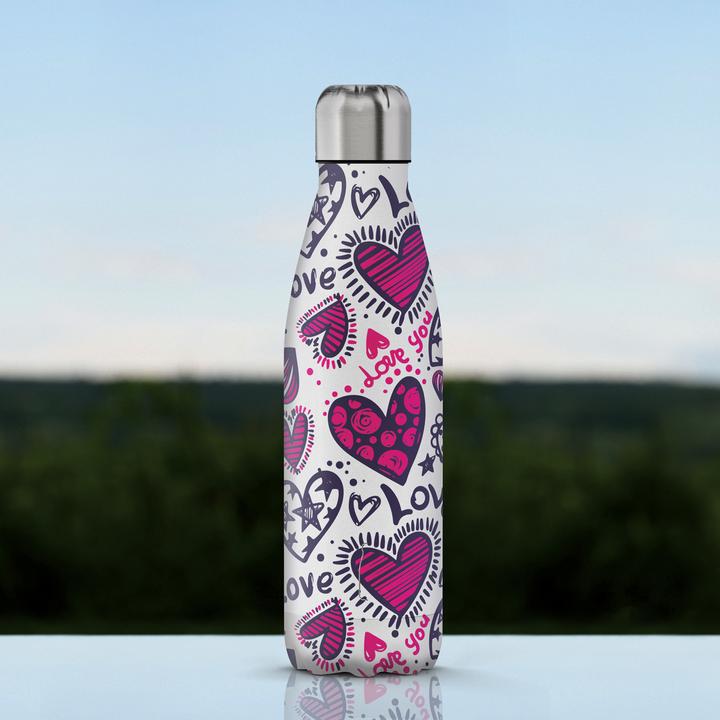 Immagine prodotto The Steel Bottle - Pop Art Series 500 ml - Love (0.50 l)