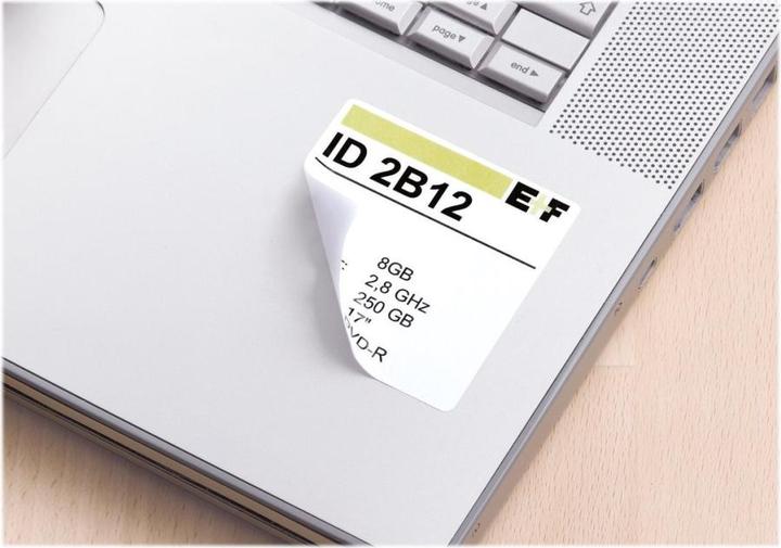 Actual product image HERMA A4 removable labels