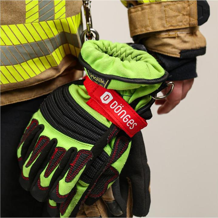 Produktbild Dönges Handschuhhalter mit Klettverschluss und Karabiner, 30 cm
