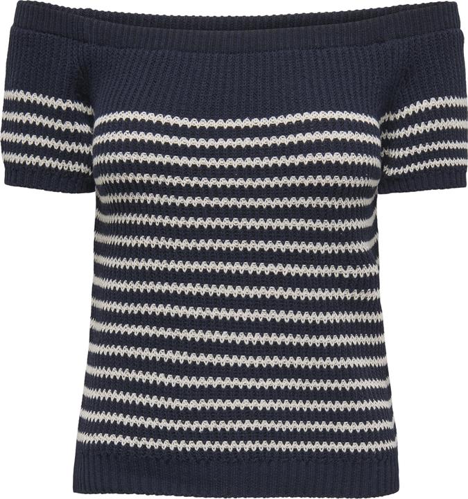 JdY Knit Fit Schulterfrei Tragetasche Gestricktes Oberteil