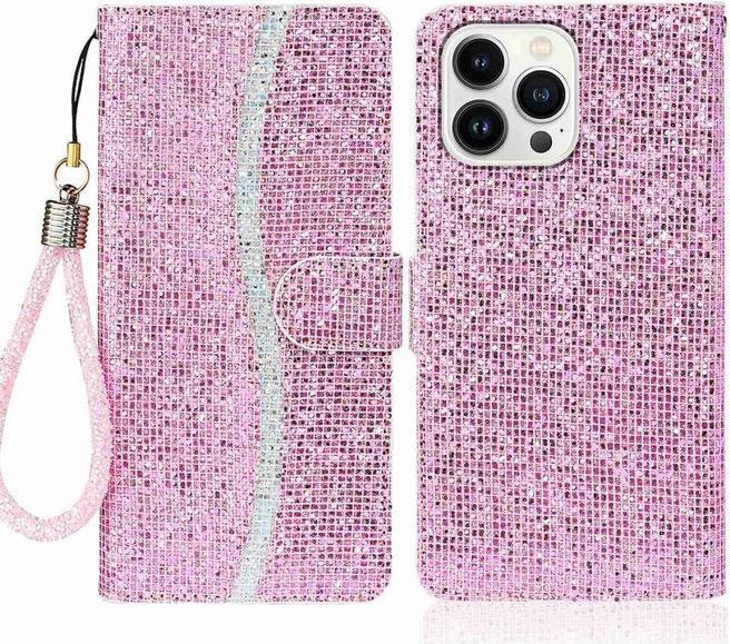 Produktbild MU Style PU Leather Bling Series (Apple iPhone 14 Pro)