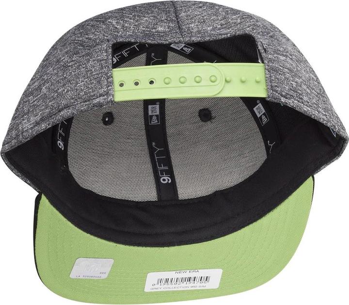 Actual product image New Era 9Fifty Snapback Cap - GREY Seattle Seahawks - S/M (54, 55, 56, 57)