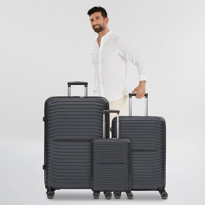 Produktbild Stratic Shine 4 Rollen Kofferset 3-teilig (193 l, XL (ab 115l))