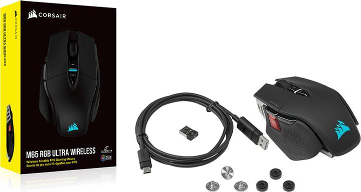 Actual product image Corsair M65 RGB ULTRA (Wireless, Cable)