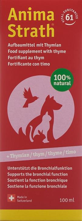 Actual product image Anima-Strath Aufbaumittel mit Thymian (Dog, 100 ml)