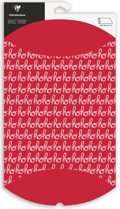 Image du produit Clairefontaine Pochette cadeau, 30x40cm, Hohoho - (Papier cadeau, 1 x)