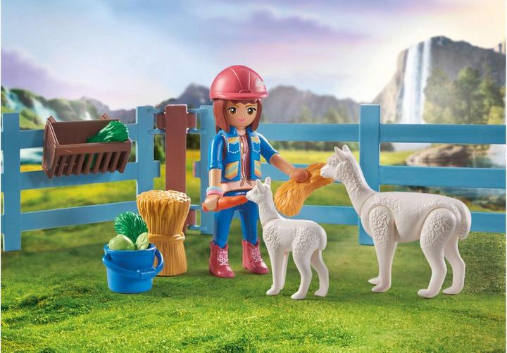 Produktbild Playmobil Amelia & Whisper mit Pferdebox (71353, Playmobil Horses of Waterfall)